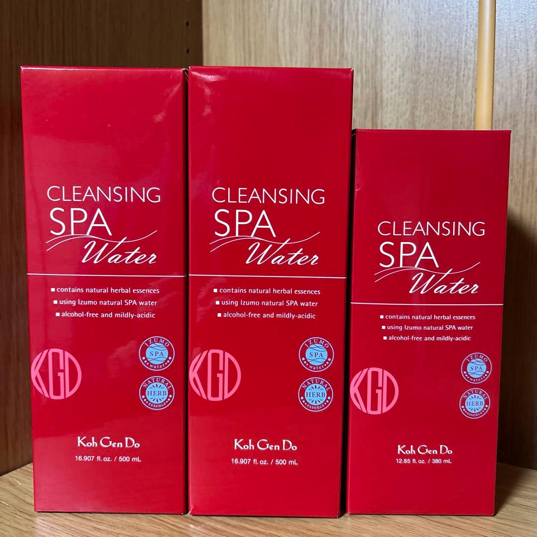 江原道 クレンジングウォーター 500mL ×2 380mL ×1 Amazon | コウゲンドウ(Koh Gen Do) 江原道 クレンジングウォーター