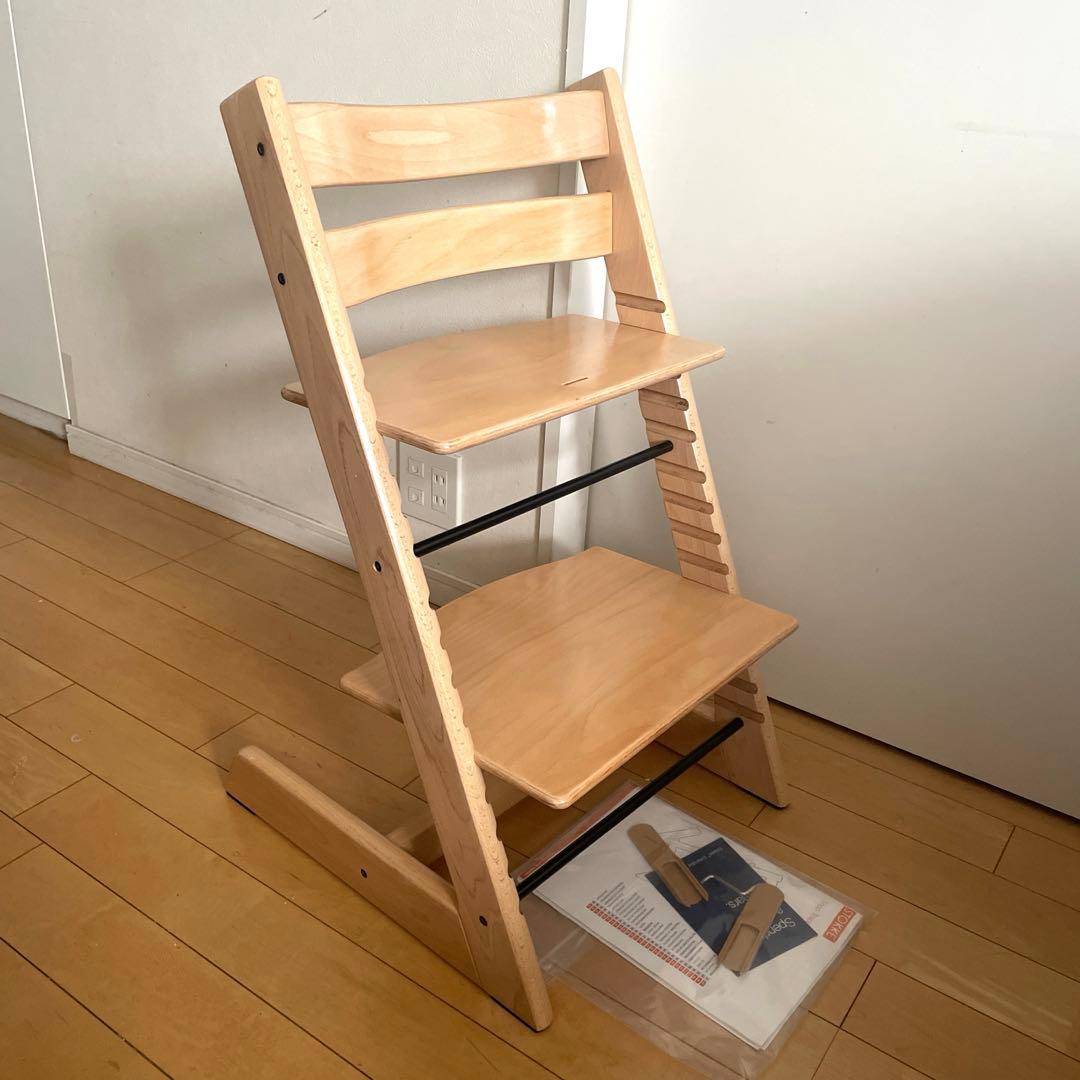 正規品 ストッケ トリップトラップ ナチュラル 新型 シリアル5 【美品✨】 楽天市場】【正規販売店】ストッケ トリップトラップ ハイチェア 本体