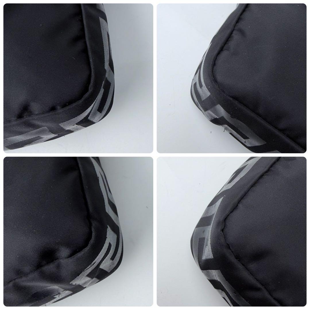 Kona様専用ヴェルサーチ VERSACE ショルダーバック グレカ ブラック