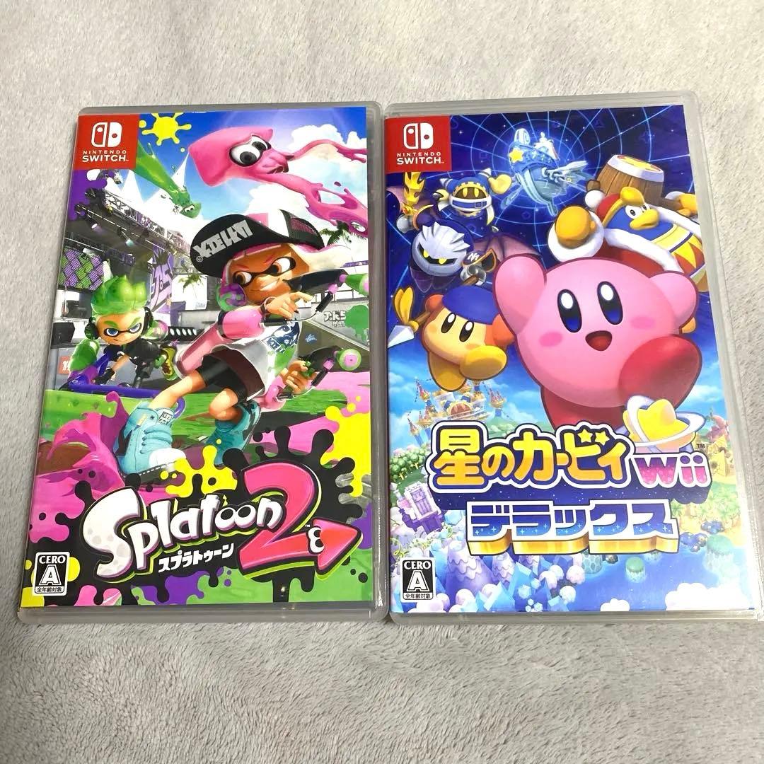 Splatoon 2 & 星のカービィWii デラックス セット - メルカリ