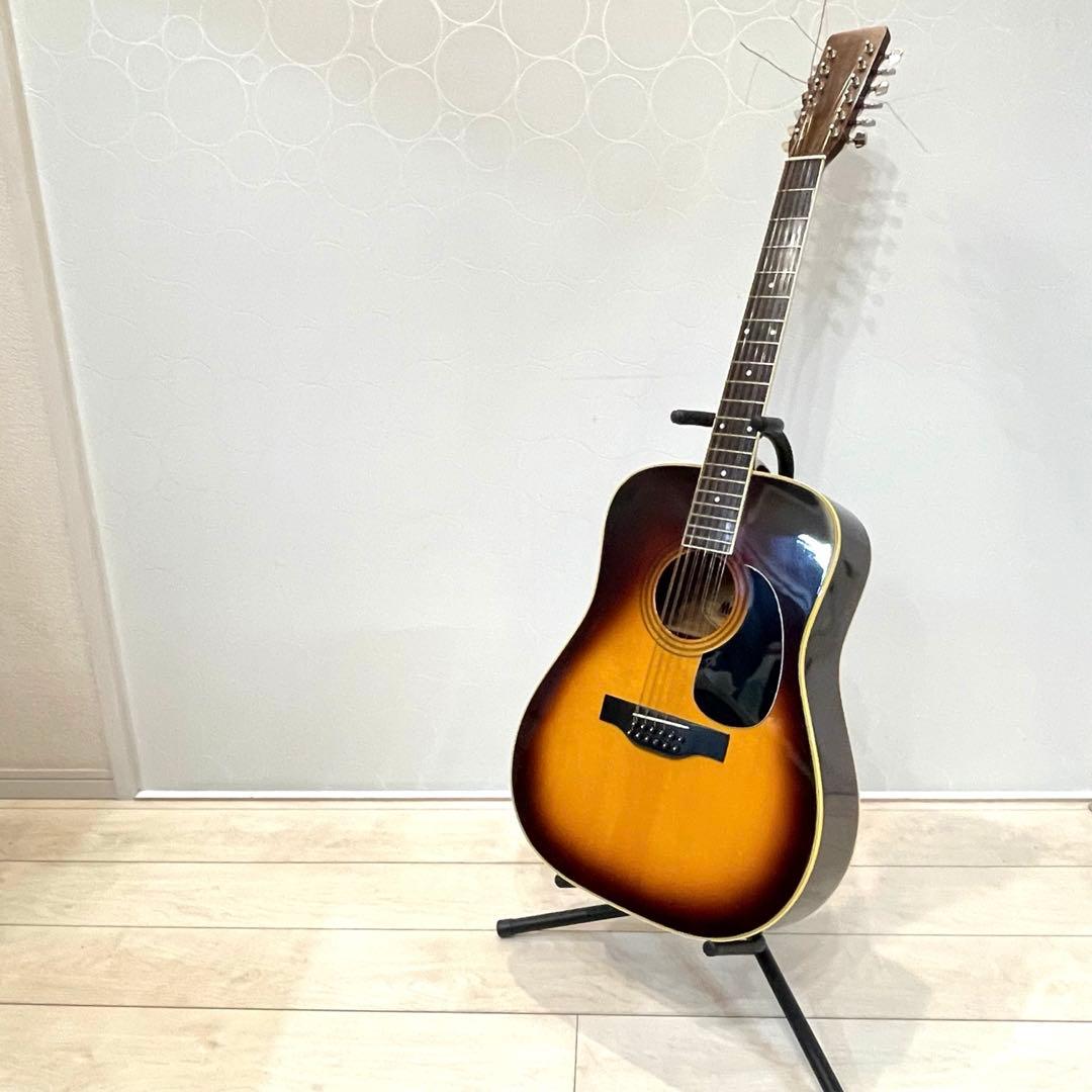 希少】Morris モーリス B-25 12弦ギター 下倉楽器ハードケース付き