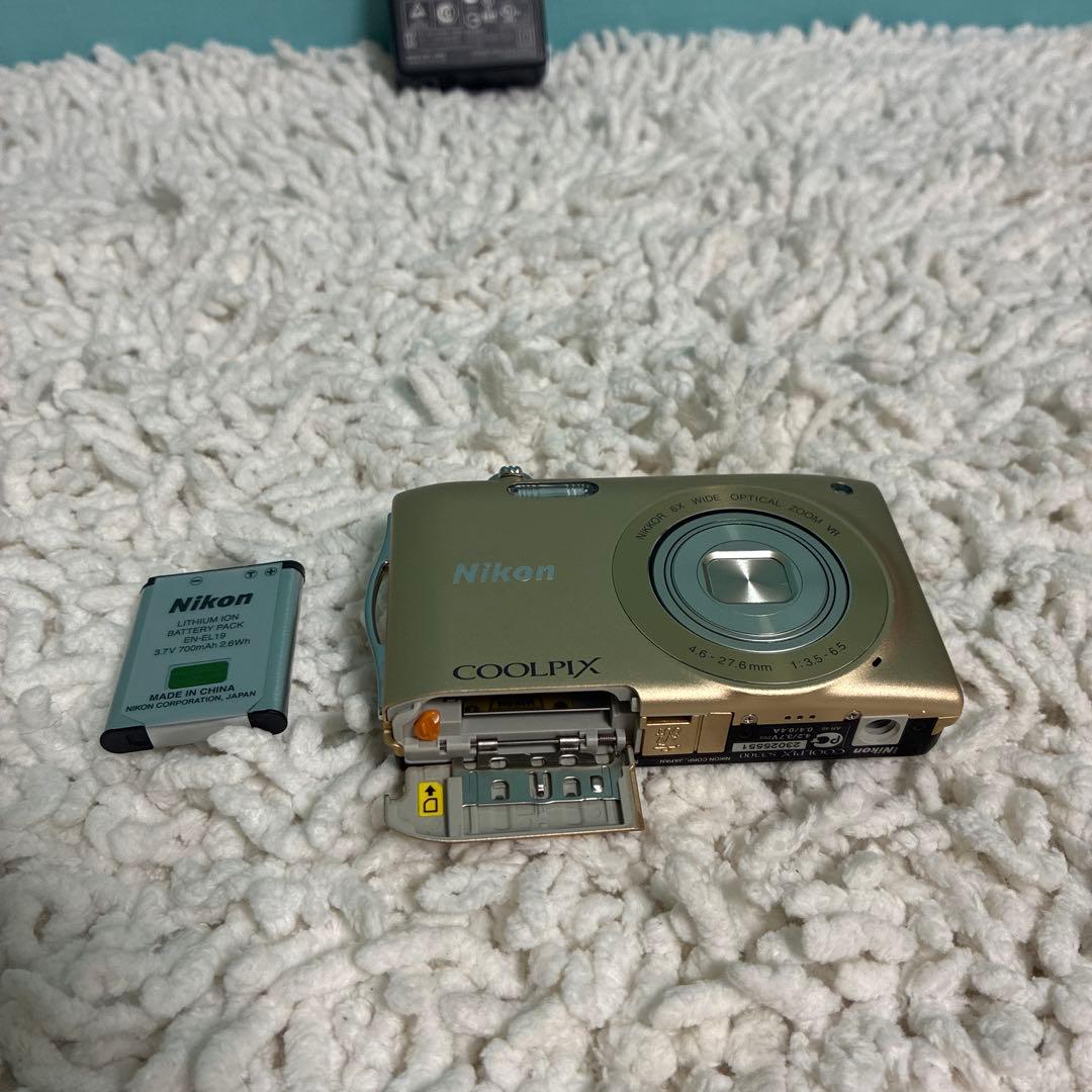 Nikon COOLPIX S3300 ニコン ゴールド 動作確認済 人気カラー - メルカリ