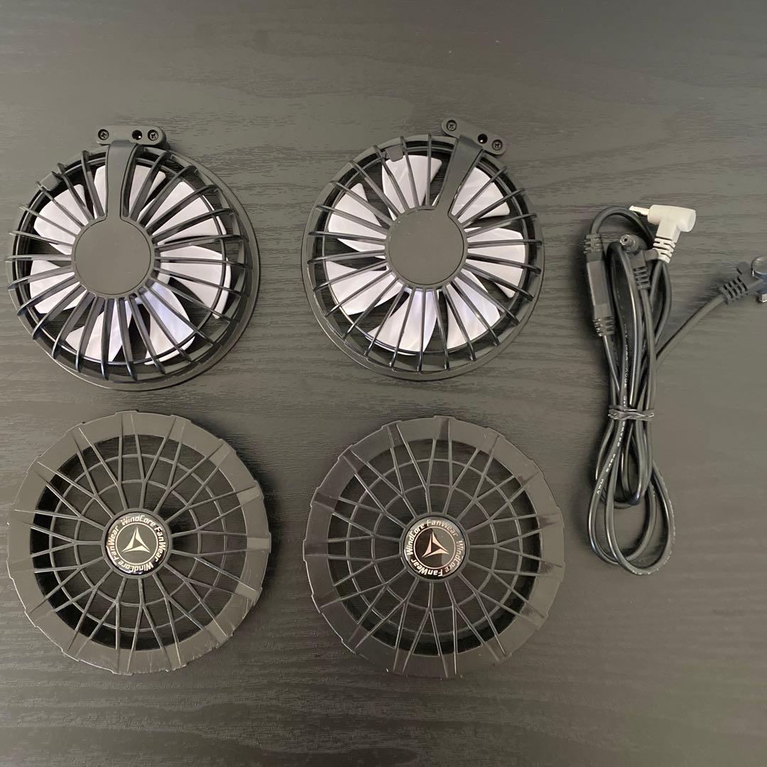 ワークマン WindCore 空調服用15Vバッテリーセット、ファンセット