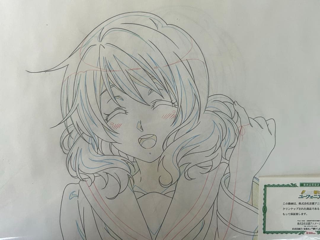 響け！ユーフォニアム 描き下ろし生動画 京アニ 原画 黄前久美子 高坂