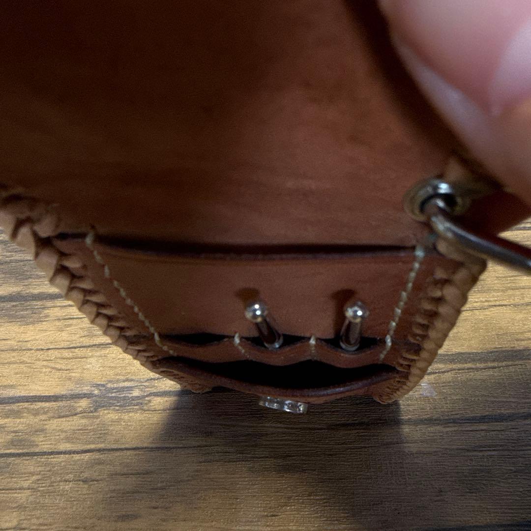 純銀製 さざなみ鍉鍼（てい鍼）船水隆広先生ご考案 手作り革製 鍉鍼