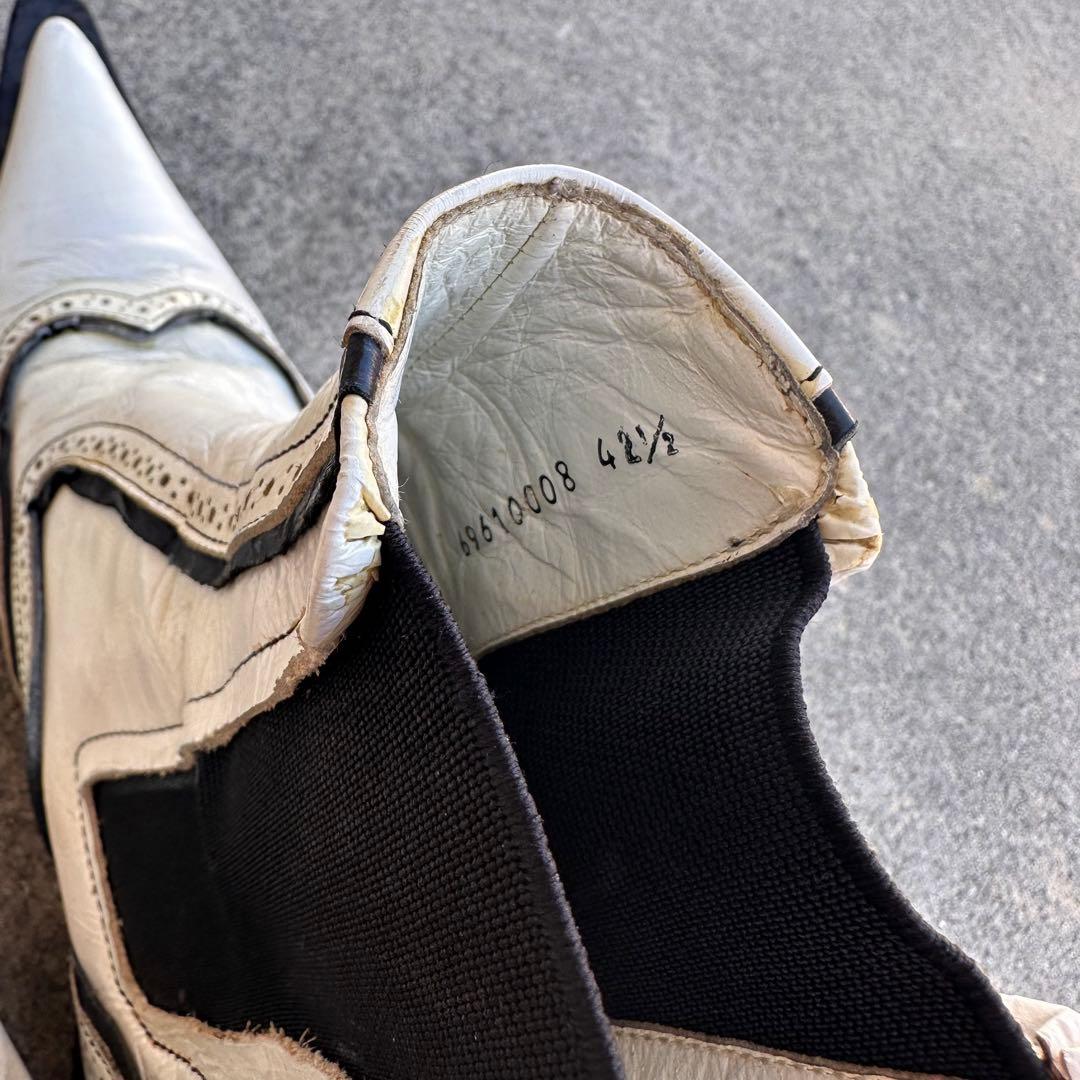 ヒロムタカハラ サイドゴアブーツ　シューズ 27.5cm LGB Y2K 平成