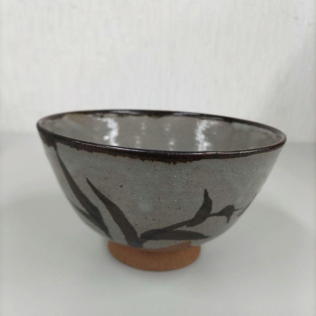 絵唐津 楽山窯 抹茶茶碗 D293