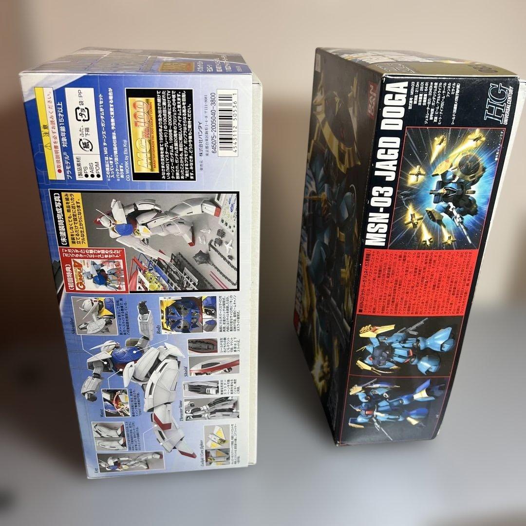 バンダイ MG 1／100 ターンエーガンダム / HGヤクトドーガ - メルカリ