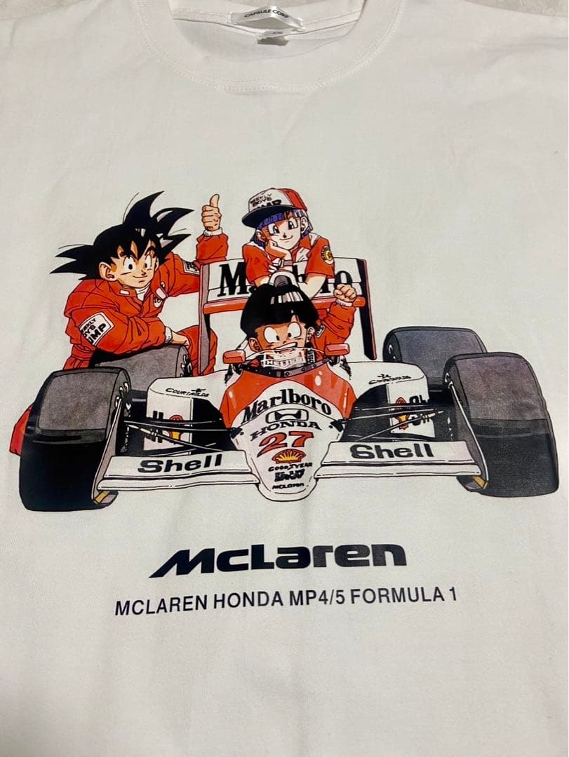 希少品】90sドラゴンボール マルボロTシャツ - メルカリ