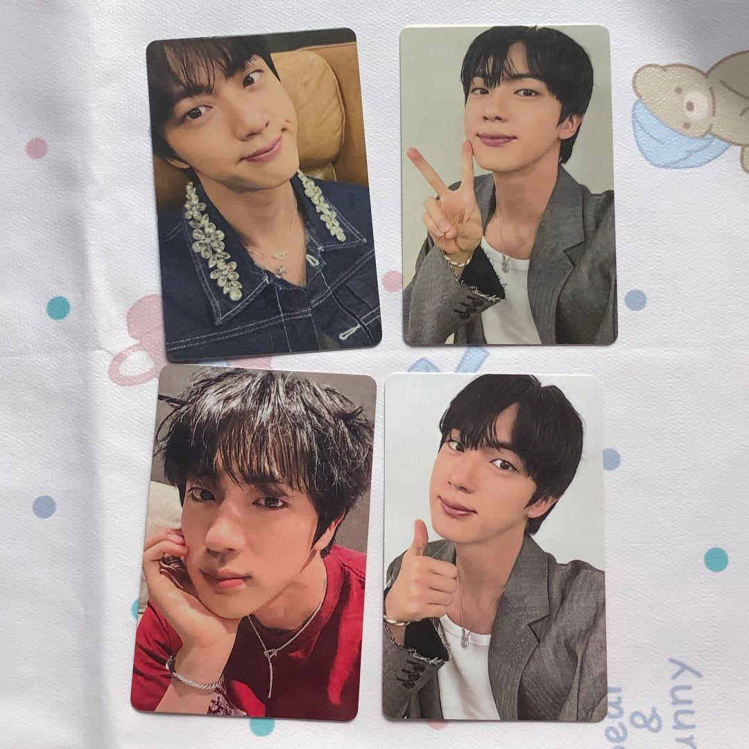 BTS JIN RUNSEOKJIN_EP.TOUR 特典 トレカ4枚 BTS ジン JIN 映画 RUNSEOKJIN EP TOUR THE MOVIE ムビチケ購入特典