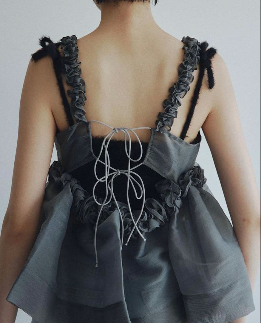 トップス Bibiy CHLOEPEPURAMUBUSTIER