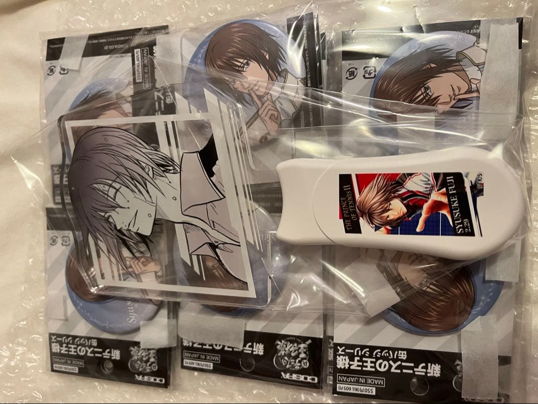 不二周助 缶バッジ 20個まとめ売り ➕ペンライト