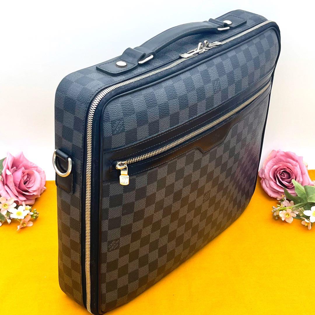 ✨美品 ✨希少 ルイヴィトン ダミエ グラフィット スティーブ ビジネス
