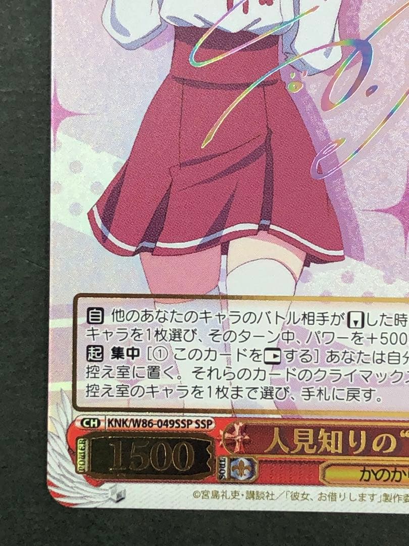 ヴァイスシュヴァルツ　人見知りの“彼女”墨　SSP