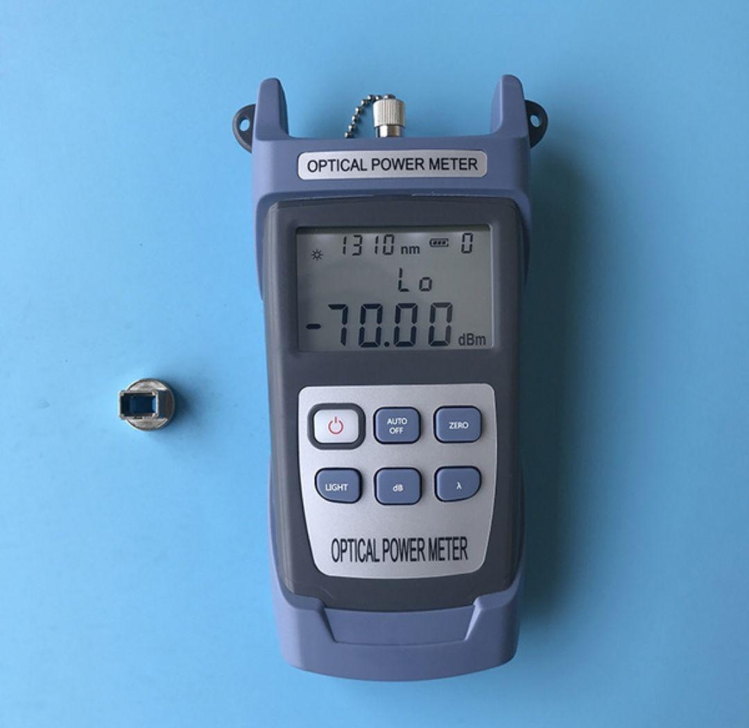 送料無料 光パワーメーター 光ファイバー 測定器 計測 電気通信業者