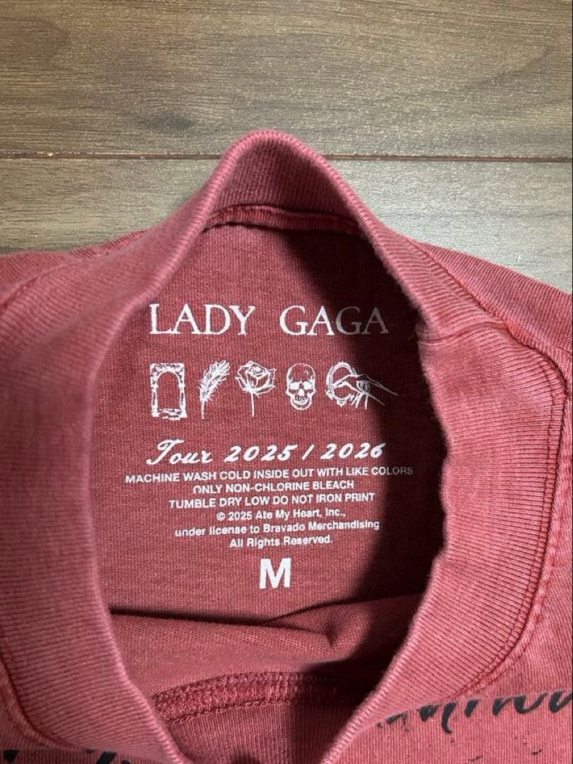 レディーガガ ツアーTシャツ Mサイズ - メルカリ