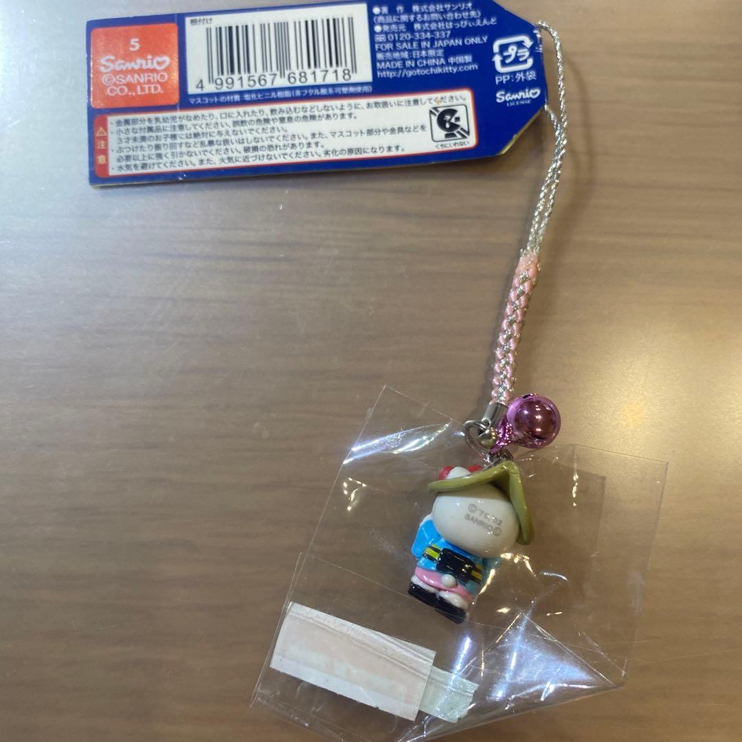 未使用！ハローキティ ご当地 徳島限定 阿波踊りバージョン 根付