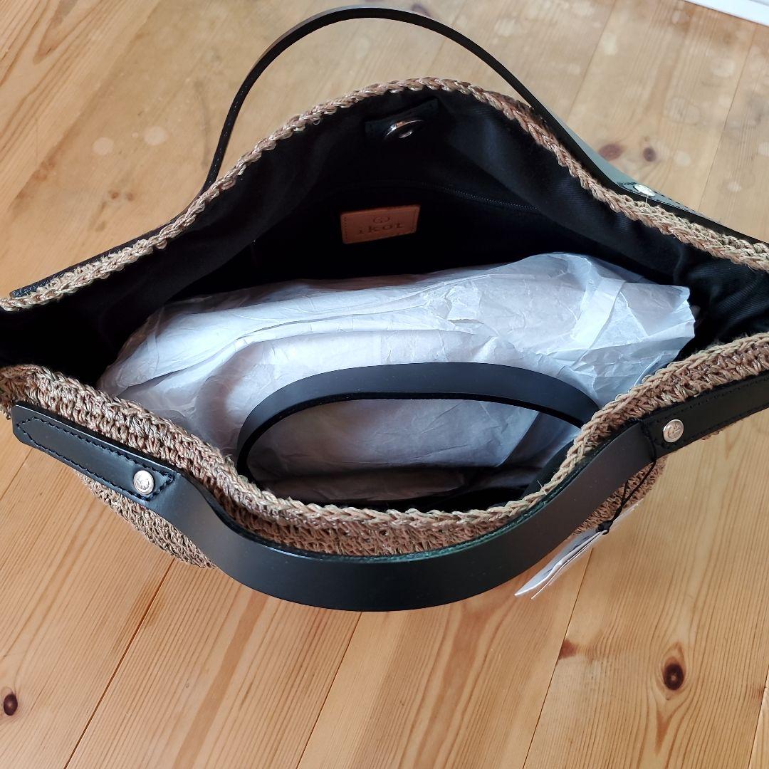 期間限定値下☆新品未使用☆ikot かご編2wayバック - メルカリ