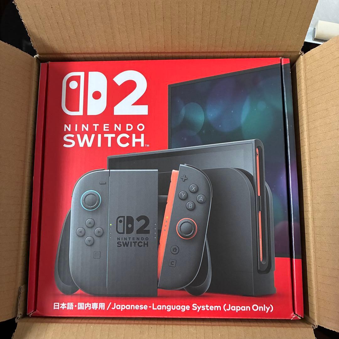 【新品・未開封】 Nintendo Switch2 本体 日本語・国内専用 Nintendo Switch Switch2 本体（日本語 国内専用） 新品未開封 : 小浜