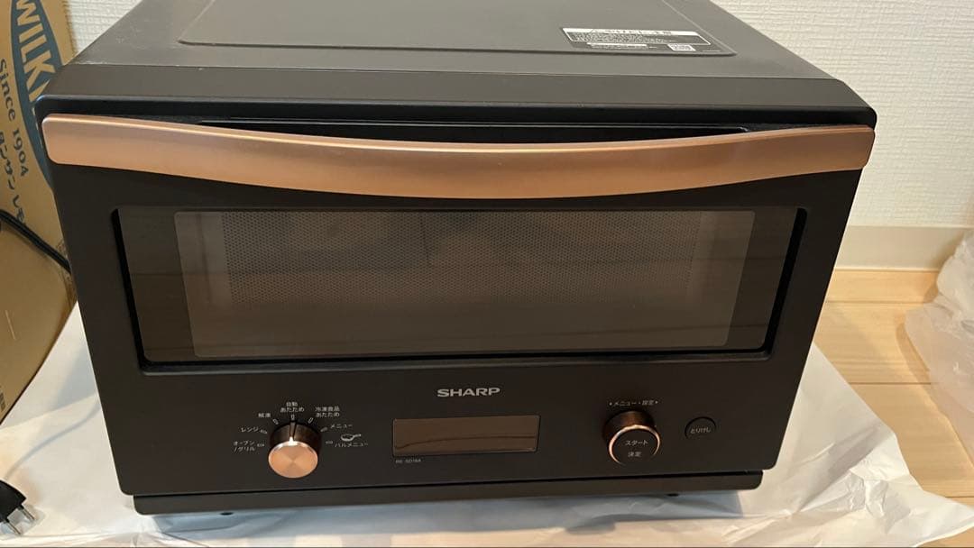 SHARP オーブンレンジ RE-SD18A-B ジャンク品 - メルカリ