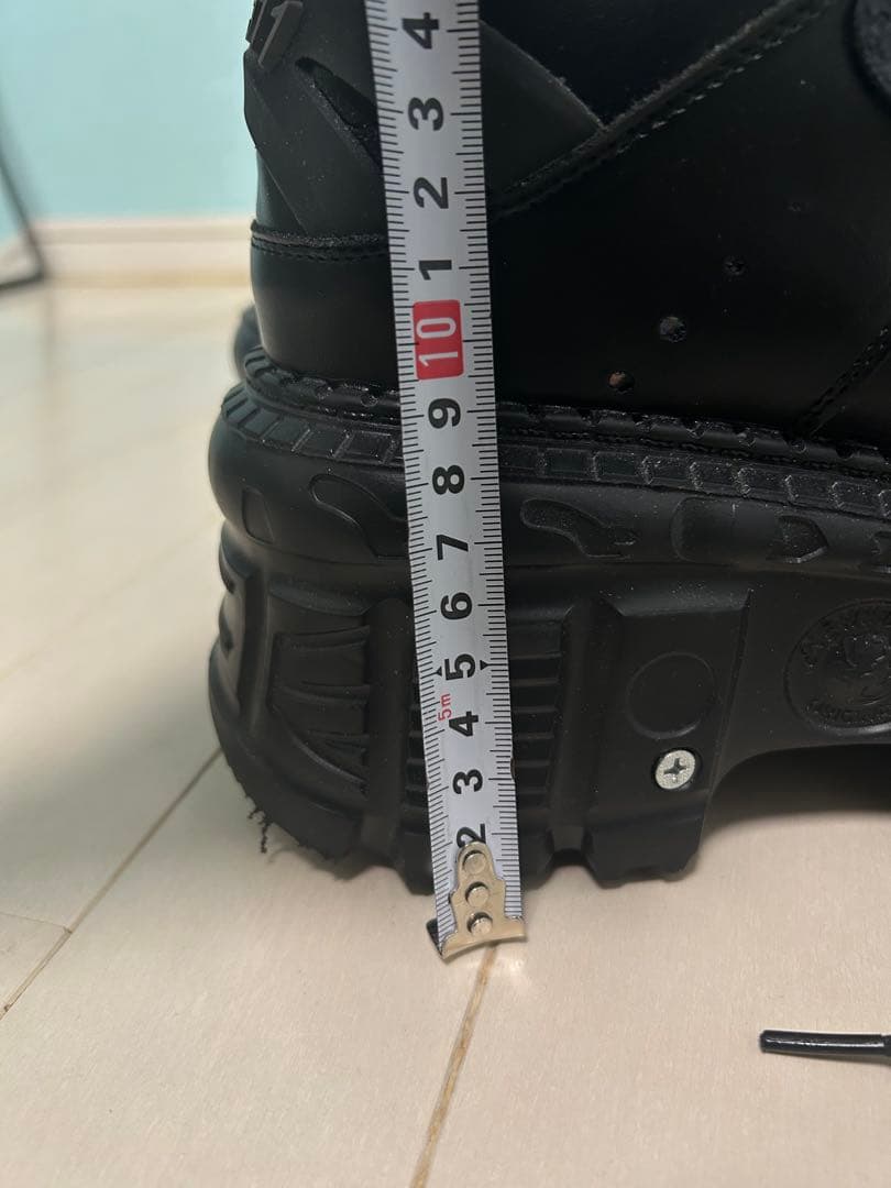 ニューロック風 厚底シューズEU41（26〜26.5cm）10cmソール 未使用