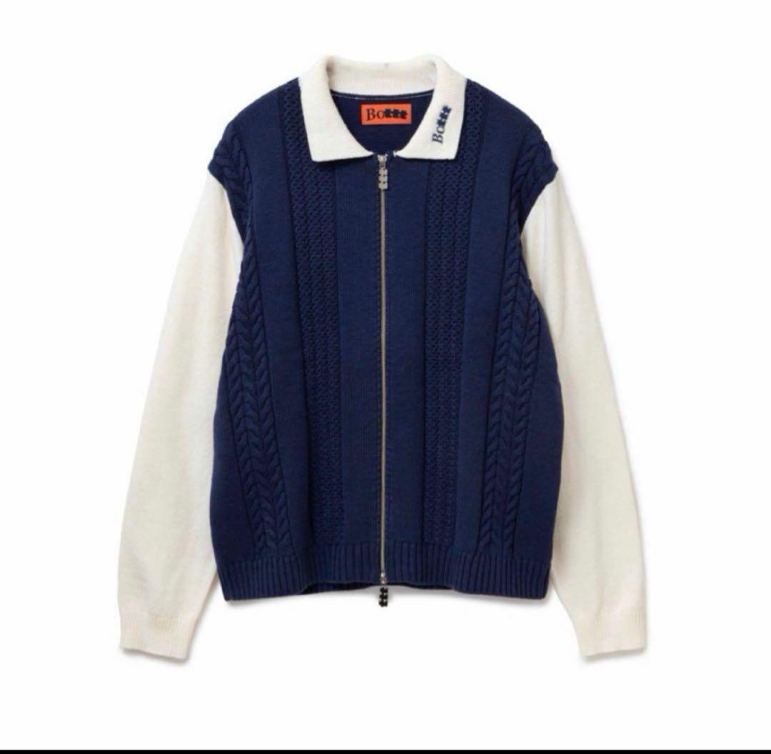 BoTTT Zip up polo - メルカリ