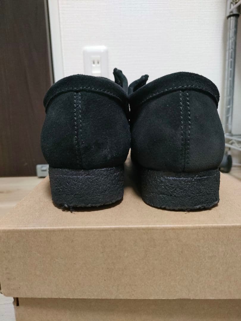 Clarks Wallabee ワラビー　ブラック　クラークス　26.5cm