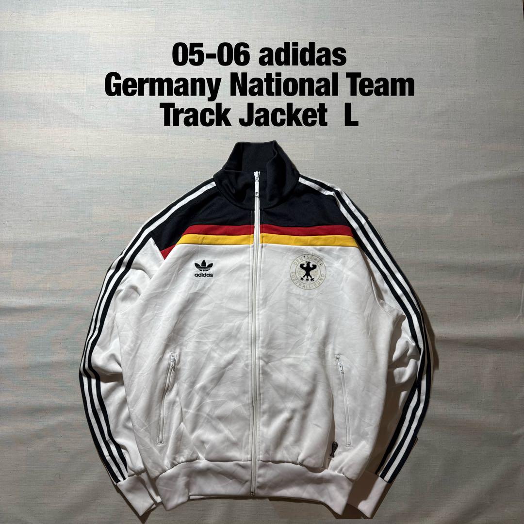 05-06 adidas サッカー ドイツ代表 トラックジャケット ジャージ L