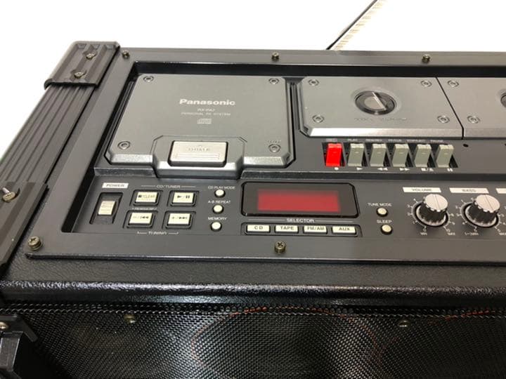 パナソニックRX-PA7ラジカセ内蔵ブルーツゥース変更可能メンテナンス