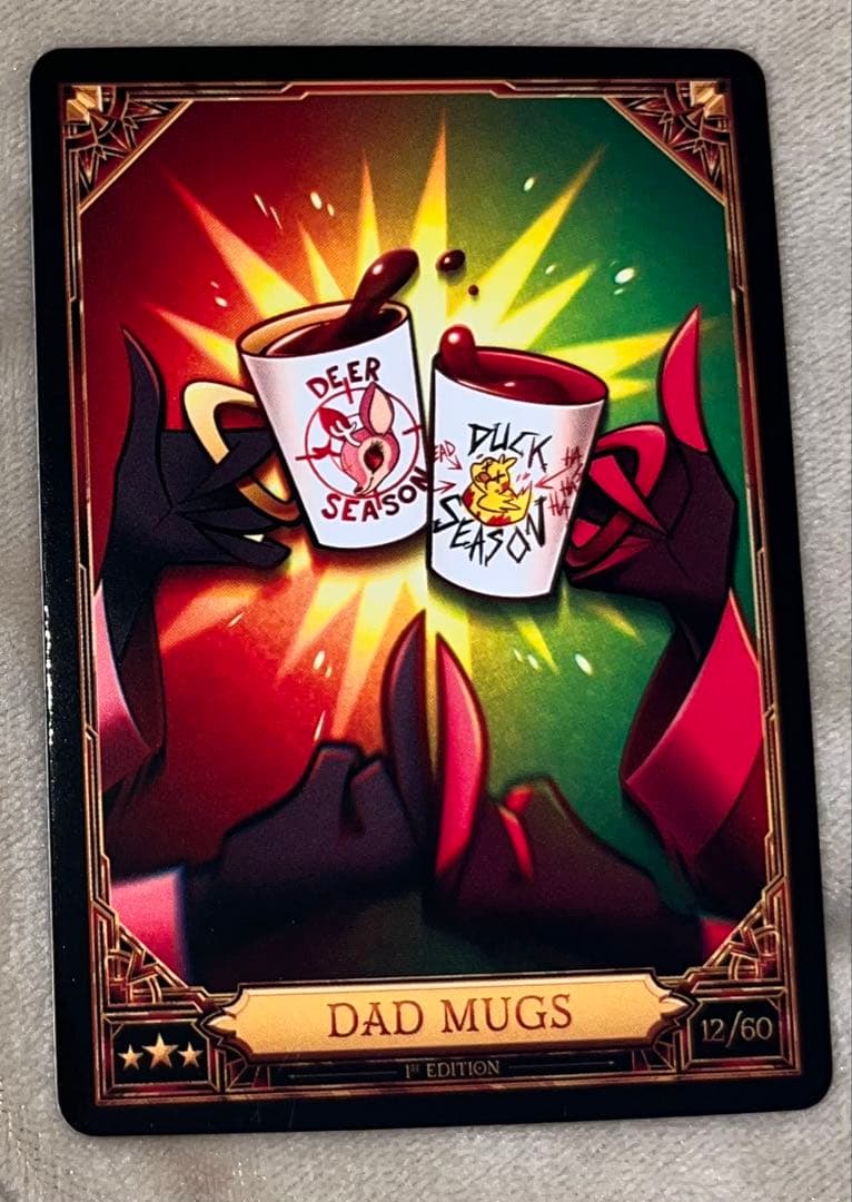 ハズビンホテルシーズン2 トレーディングカード『DAD MUGS』 - メルカリ