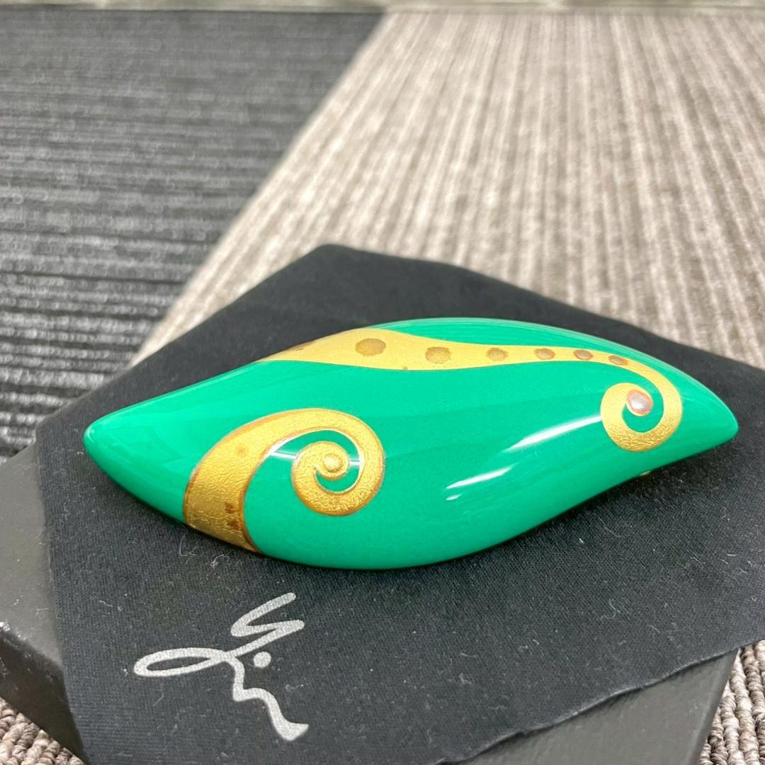 超美品 坂本これくしょん ブローチ 陽の星 グリーン - メルカリ