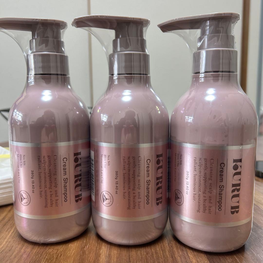 シャンプー KURUB Cream shampoo Amazon | KURUB クリームシャンプー 9役オールインワン クレイ