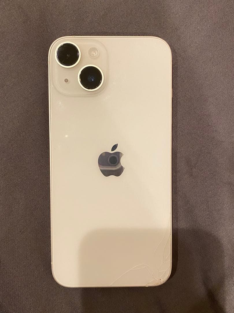 ジャンク品】Apple iPhone 14 ホワイト 本体のみ - メルカリ