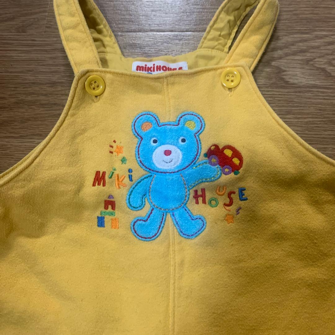 ミキハウス つなぎ サロペット オーバーオール 90センチ - メルカリ