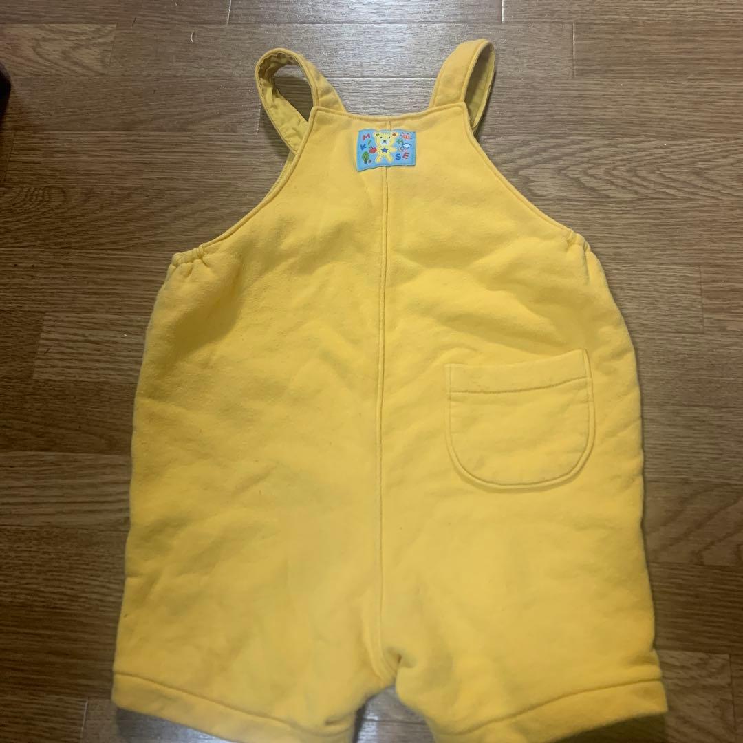 ミキハウス つなぎ サロペット オーバーオール 90センチ - メルカリ