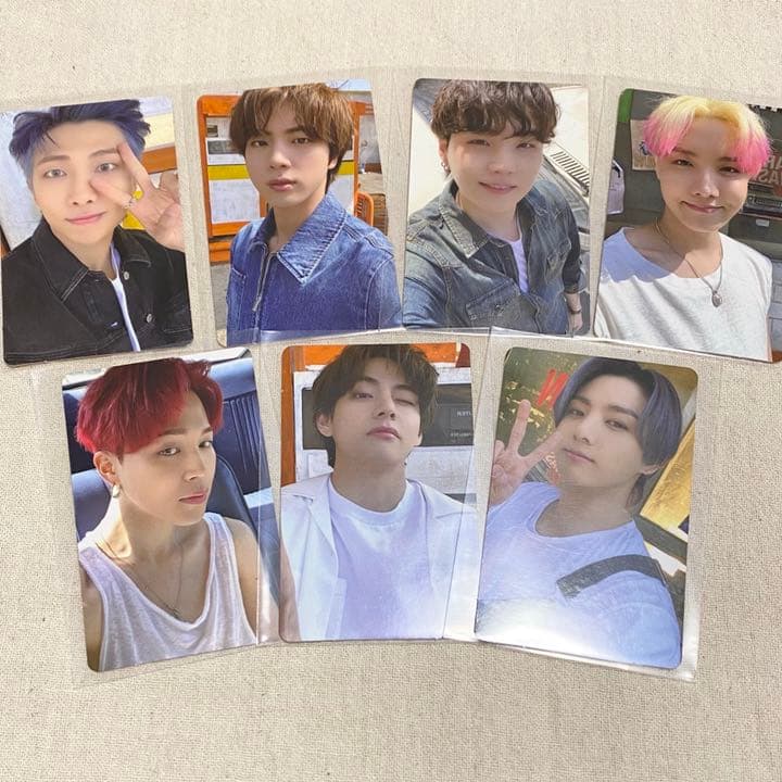 公式 Butter weverse 特典 トレカ コンプリート BTS Butter トレカ weverse特典 7枚セット コンプリート｜Yahoo!フリマ