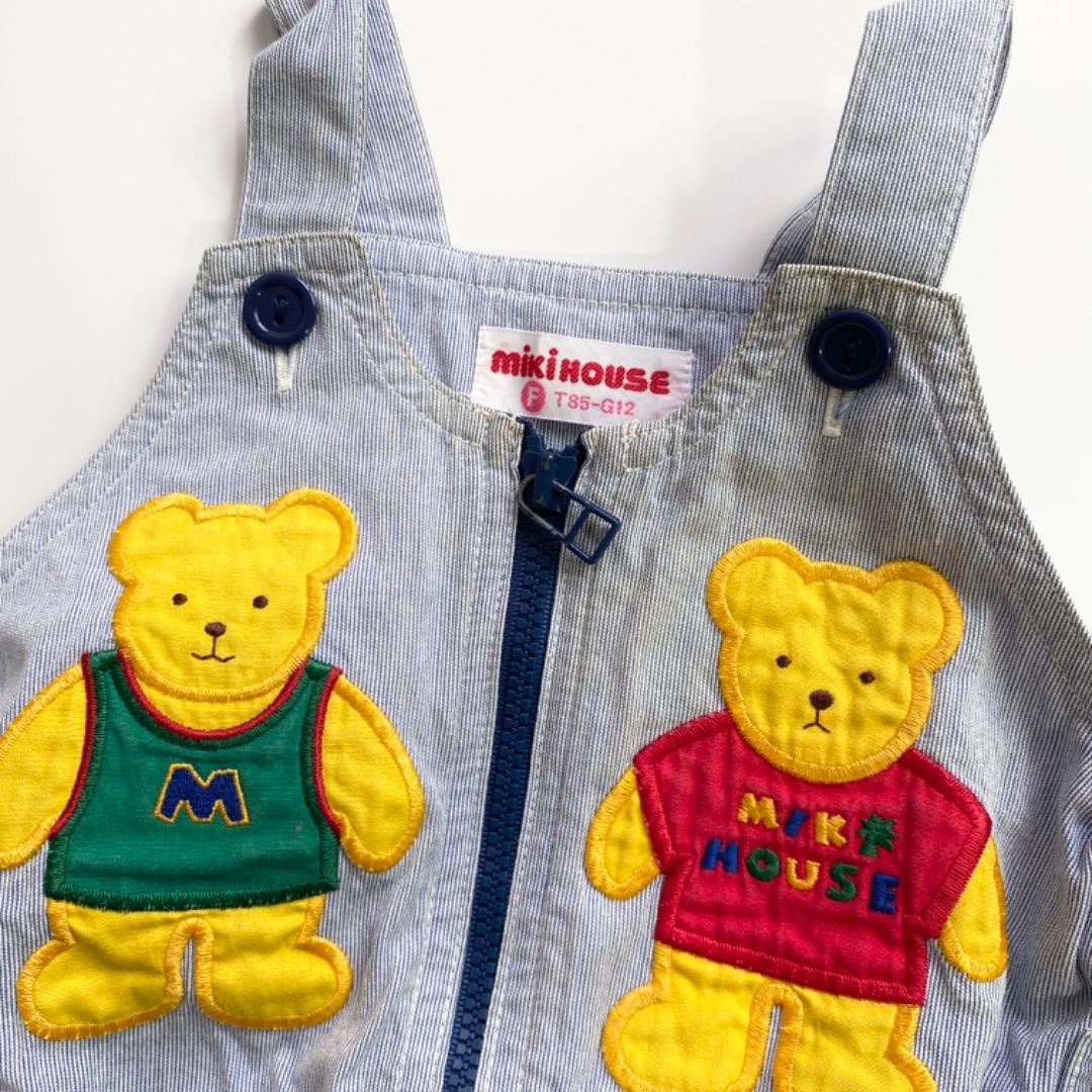 miki house ミキハウス ダルマオール 85 レトロだるまオール - メルカリ