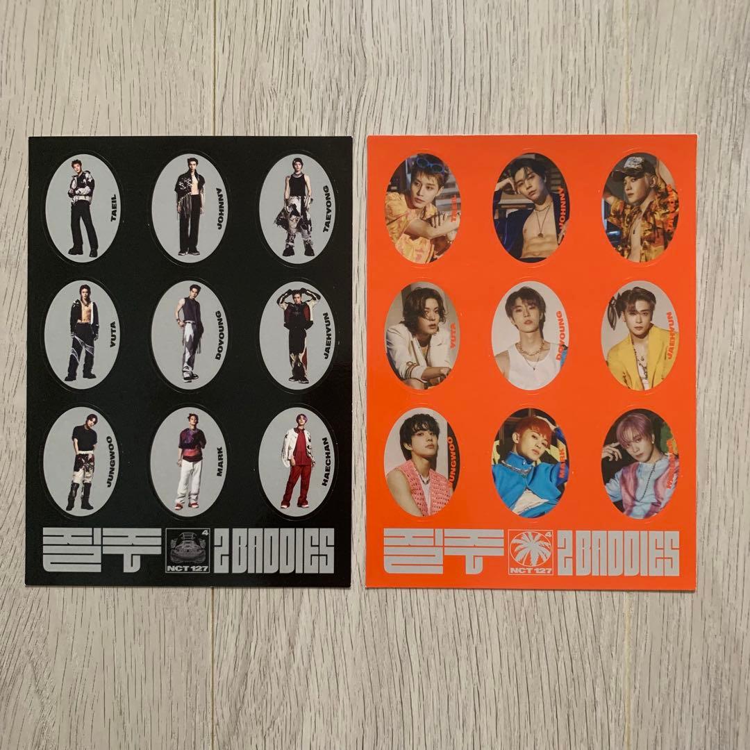 NCT127 2baddies 疾走 テヨン トレカ MD ポスカ ステッカー - メルカリ