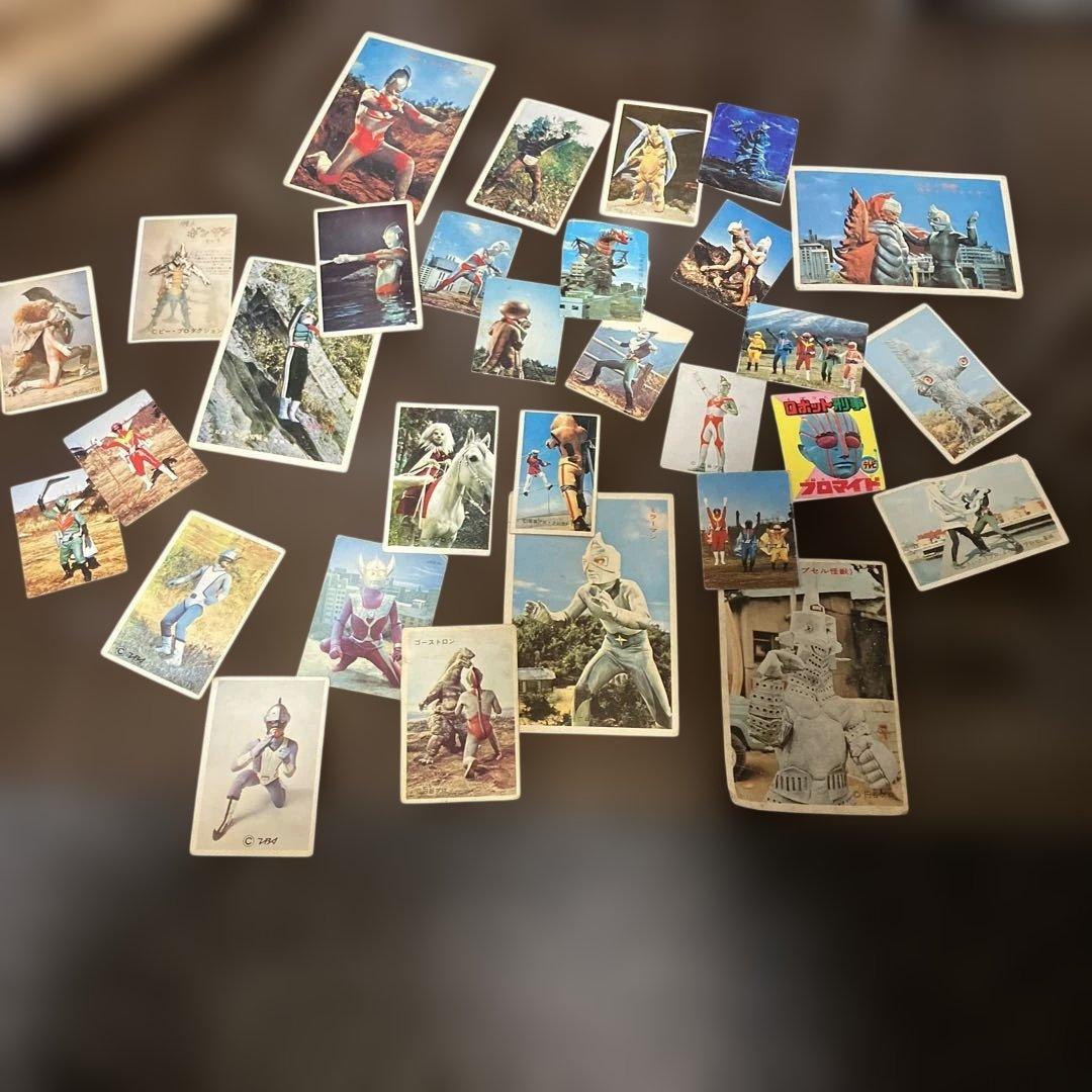 昭和30年代後半～40年代前半向け★ウルトラマン系多め★懐かしカード★ゾーン 戦え！ウルトラマン 昭和40年代頃/ウルトラセブン/ウルトラマンタロウ
