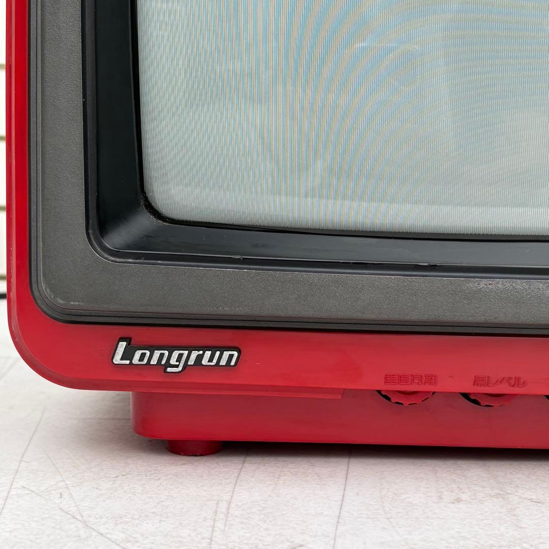 1978年製□昭和レトロ□SHARP ブラウン管テレビ CT-1405R 赤色 - メルカリ