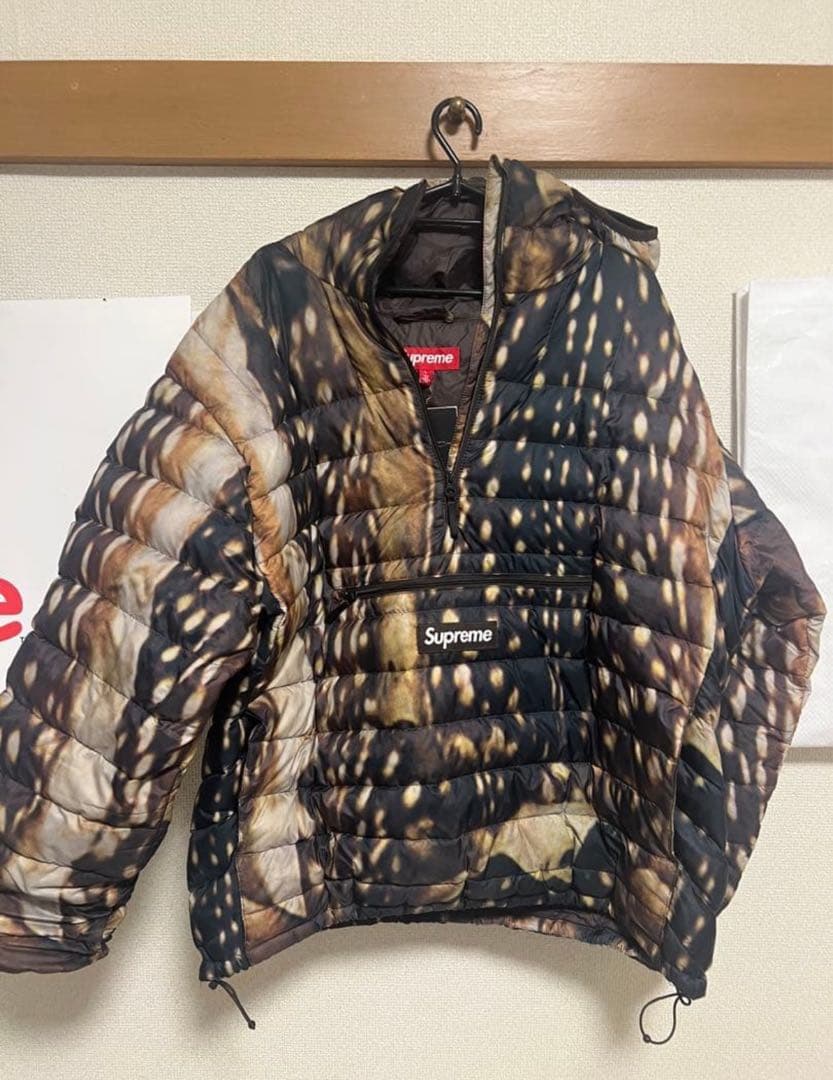 ツ*ホ様 k*n様 supreme Micro Down タグ付き L Supreme Micro Down Half Zip Hooded Pullover (FW25) - $238