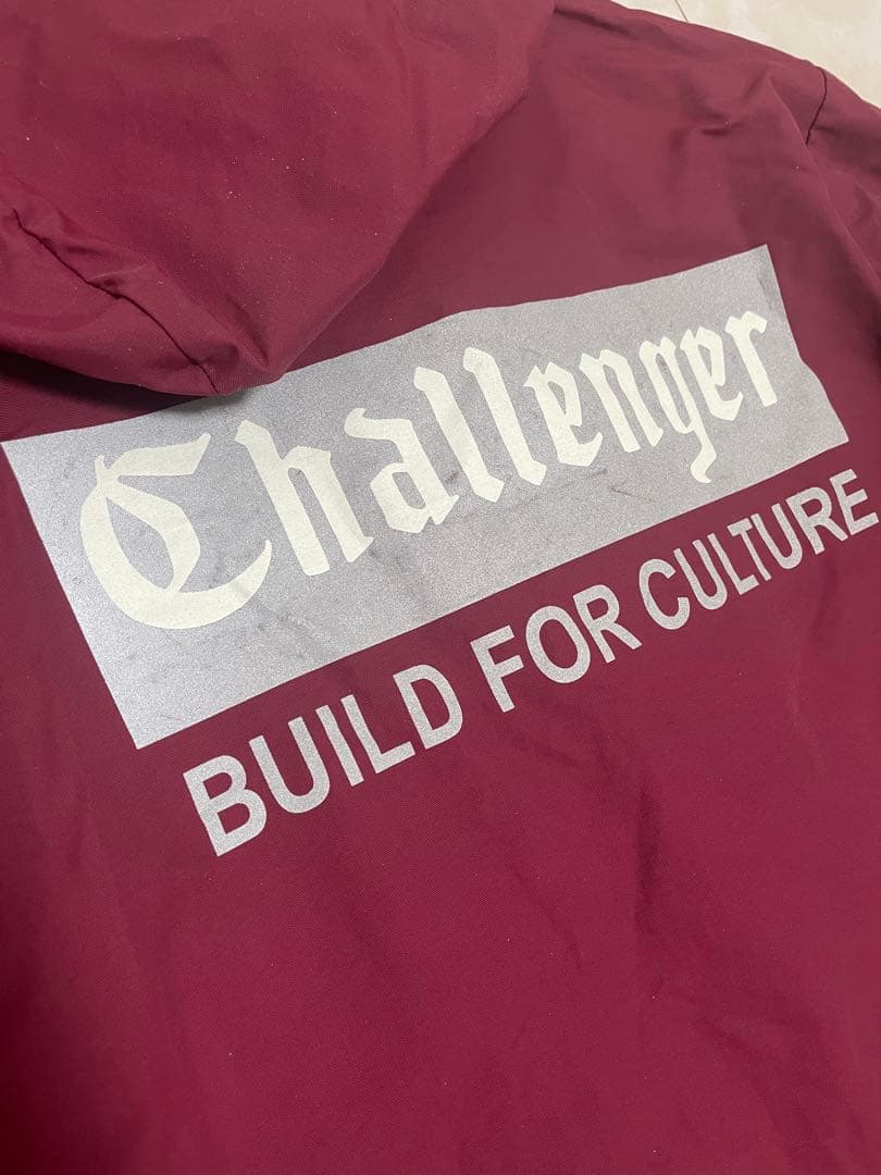 サ*ョ様 希少Challenger フーデッドコーチジャケット M 楽天市場】CHALLENGER チャレンジャー ジャケット サイズ:M 17AW 8周年