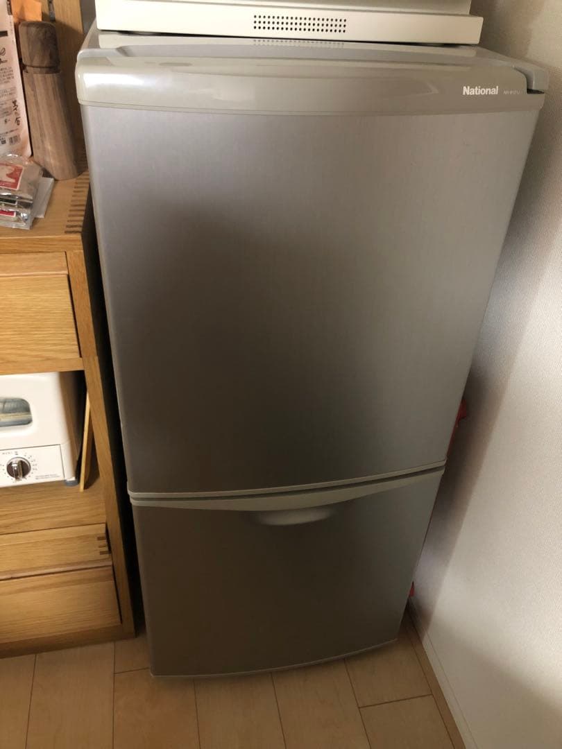 送料込み】National NR-B121J-SH 冷蔵庫 122L - メルカリ