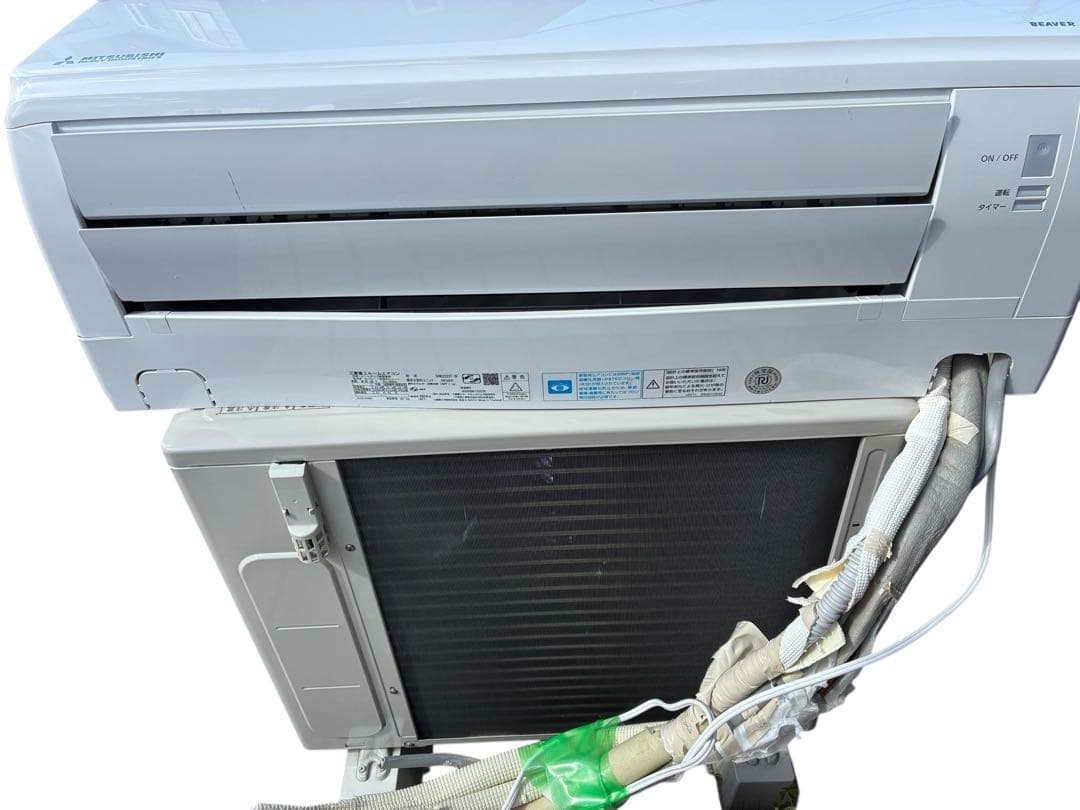 室外機込 2024年製 三菱重工 ビーバーエアコン クーラー 6畳用 2.2kw