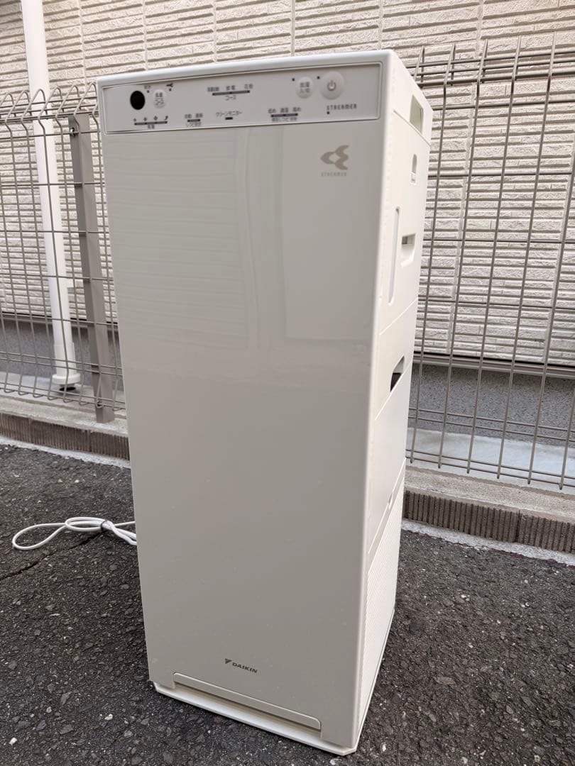 【美品】2023年製 ダイキン 加湿空気清浄機 ストリーマ MCK50Y-W ダイキン 加湿ストリーマ空気清浄機 MCK504Aをレビュー！クチコミ