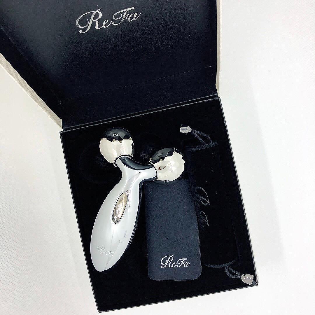 ②【特典付】新品未使用Refa CARAT リファカラット PEC-L1706 ReFa（リファ） MTG 正規品 カラット PEC-L1706 ReFa CARAT プラチナ