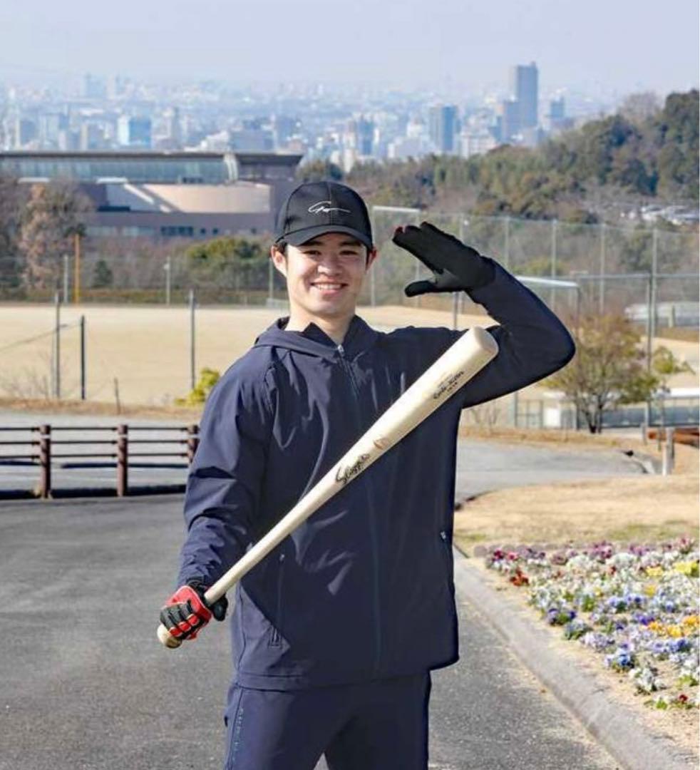 阪神タイガース #51 中野拓夢 選手着用モデル 久保田スラッガー