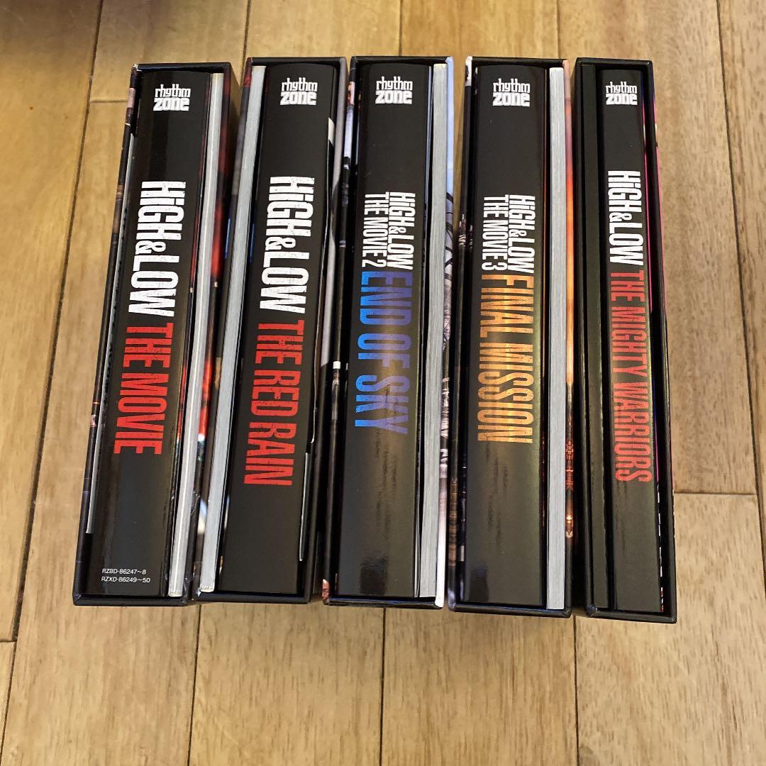 HiGH&LOW 豪華DVD5本セット