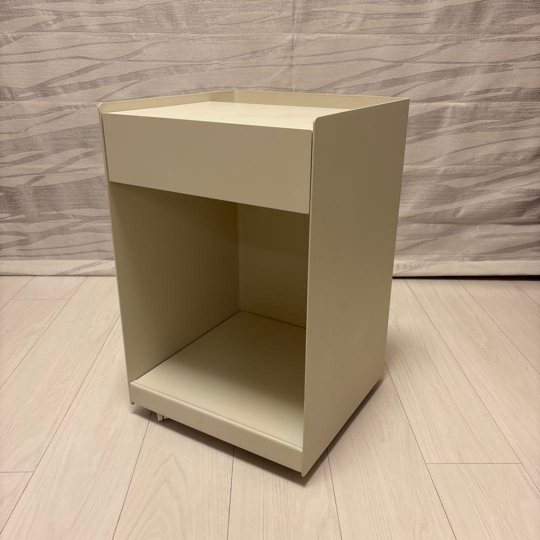 【廃版商品】 《無印良品》コンパクトスチールキャビネット キャスター付