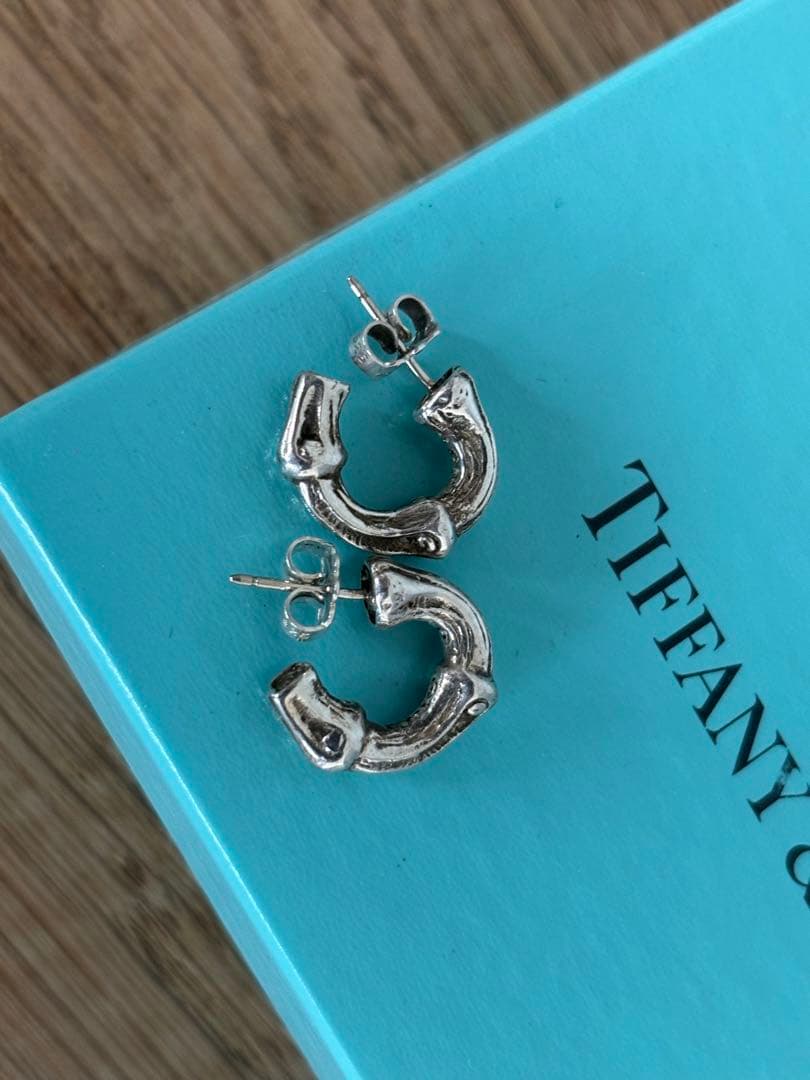 TIFFANY&Co. 】ティファニー バンブーピアス スモール 廃盤 レア